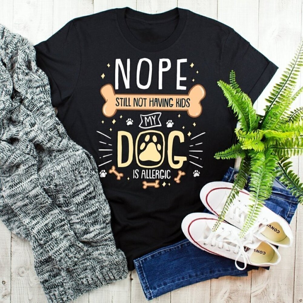 Funny Dog Lover Cute Puppy Graphic Gift Everyday Unisex T-Shirt